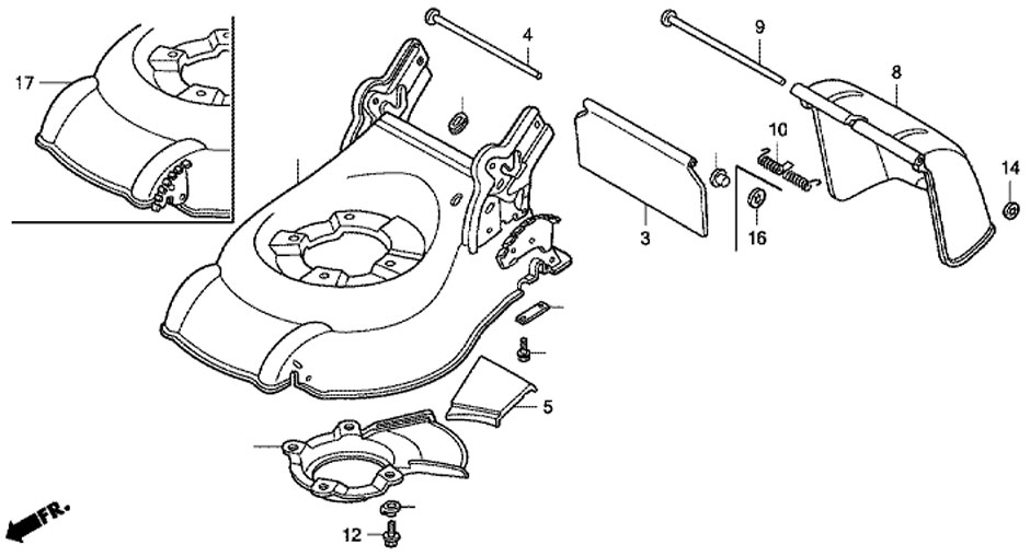    -  Honda HRG415 C3 PDE