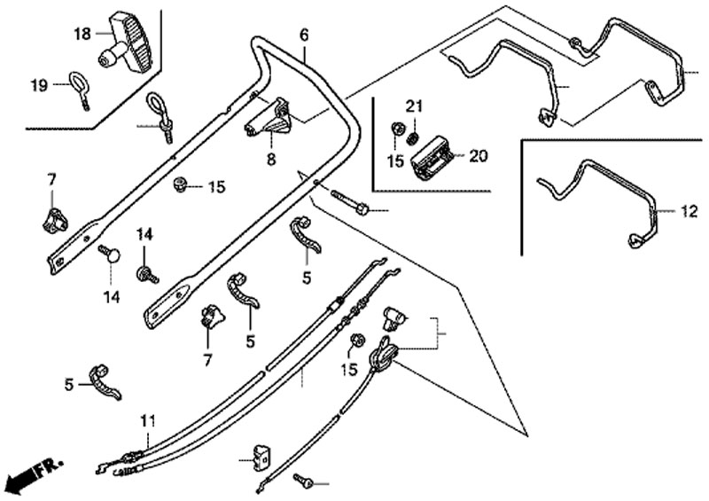   -   Honda HRG415C3 PDE