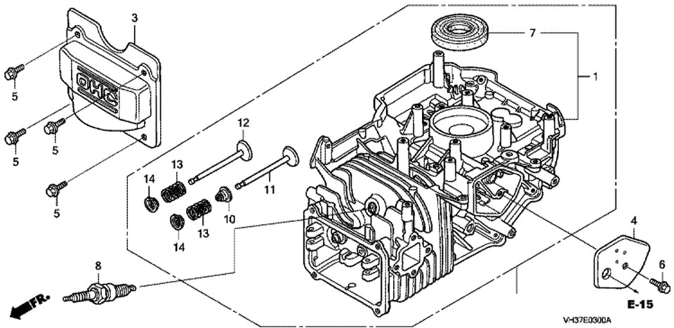   HRG465 C3SDE -     honda GCV135E