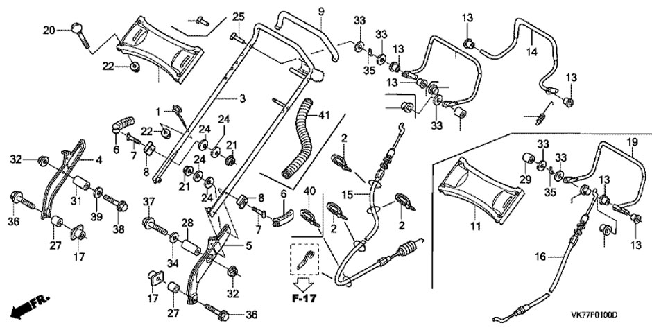  Honda HRX 476 C SDE,  